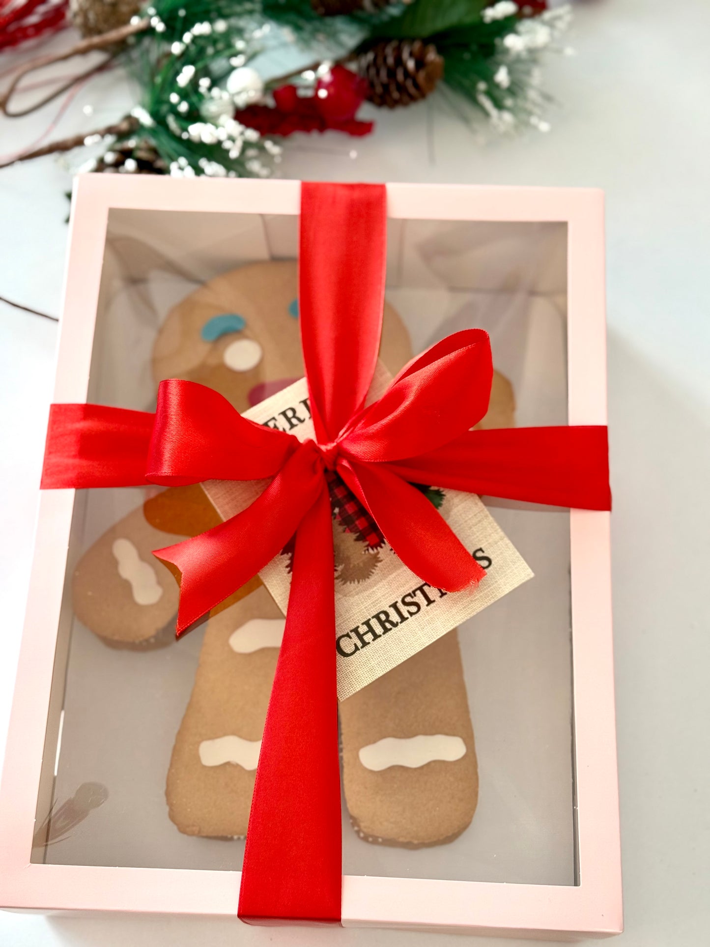 *Christmas Gingerbread Man Honey Cake