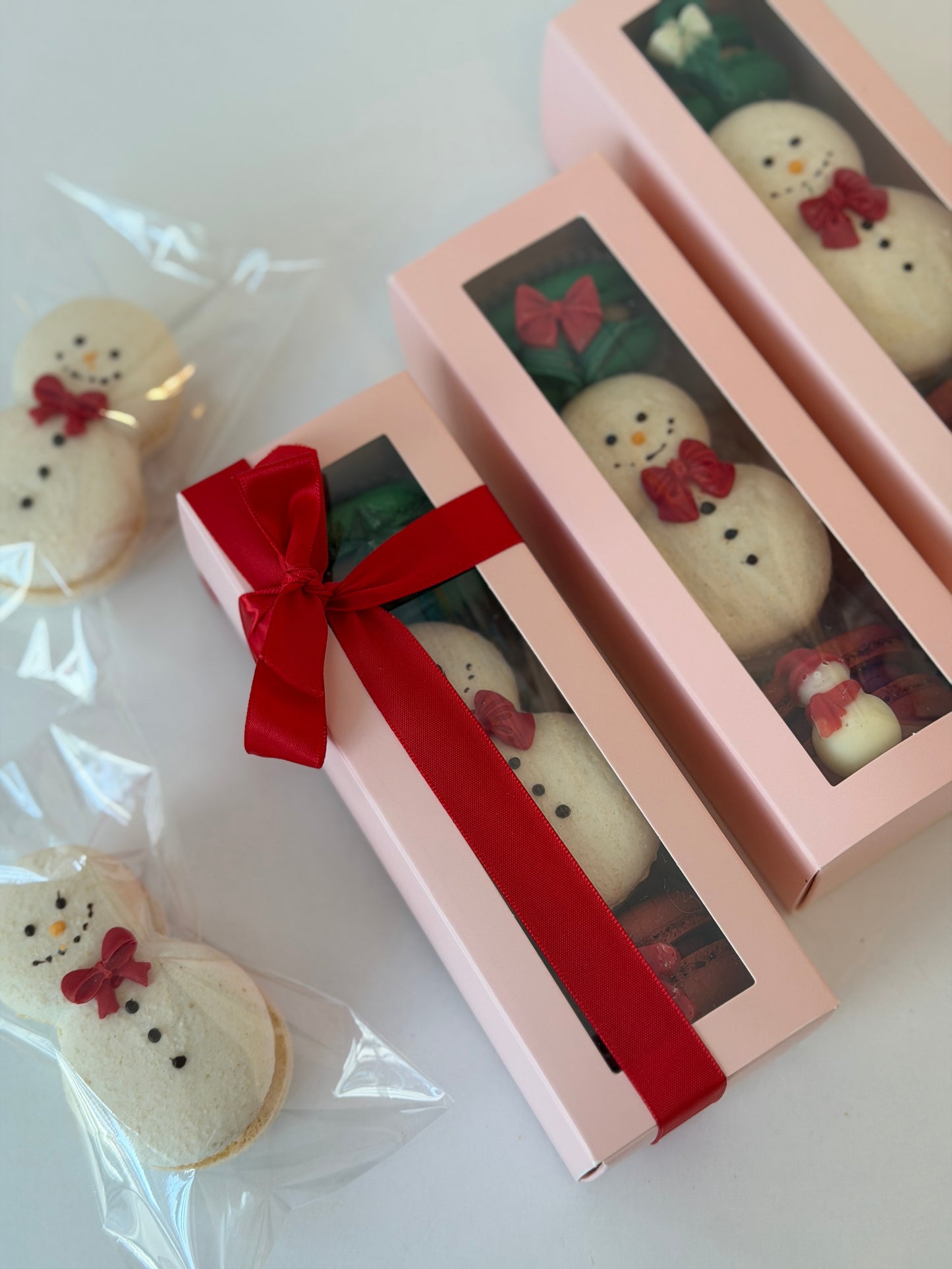 Christmas Macaron Gift Box