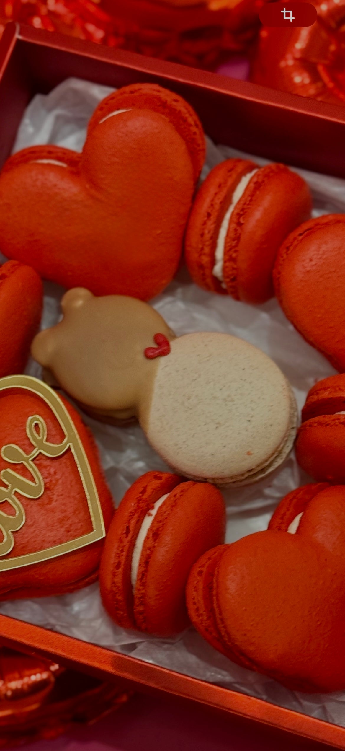 *Love Macarons box