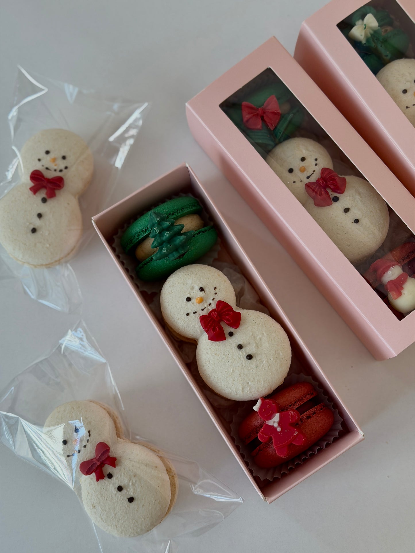 Christmas Macaron Gift Box