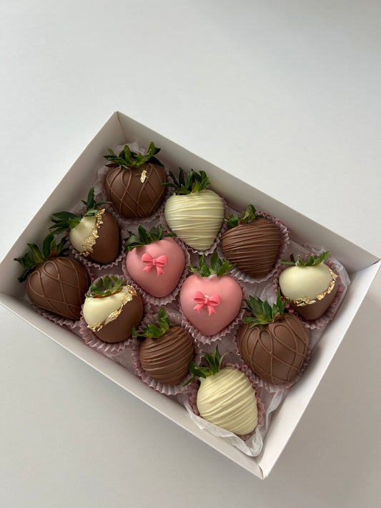 Luxée Belgian Strawberry Assortment