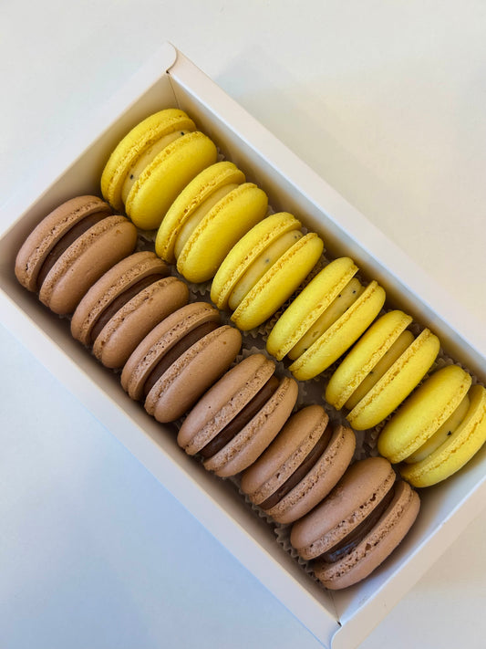 Macaron Gift Box – Assorted Gourmet Flavours