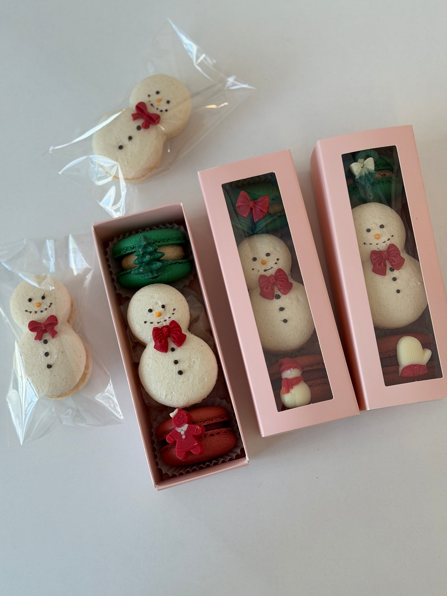 Christmas Macaron Gift Box