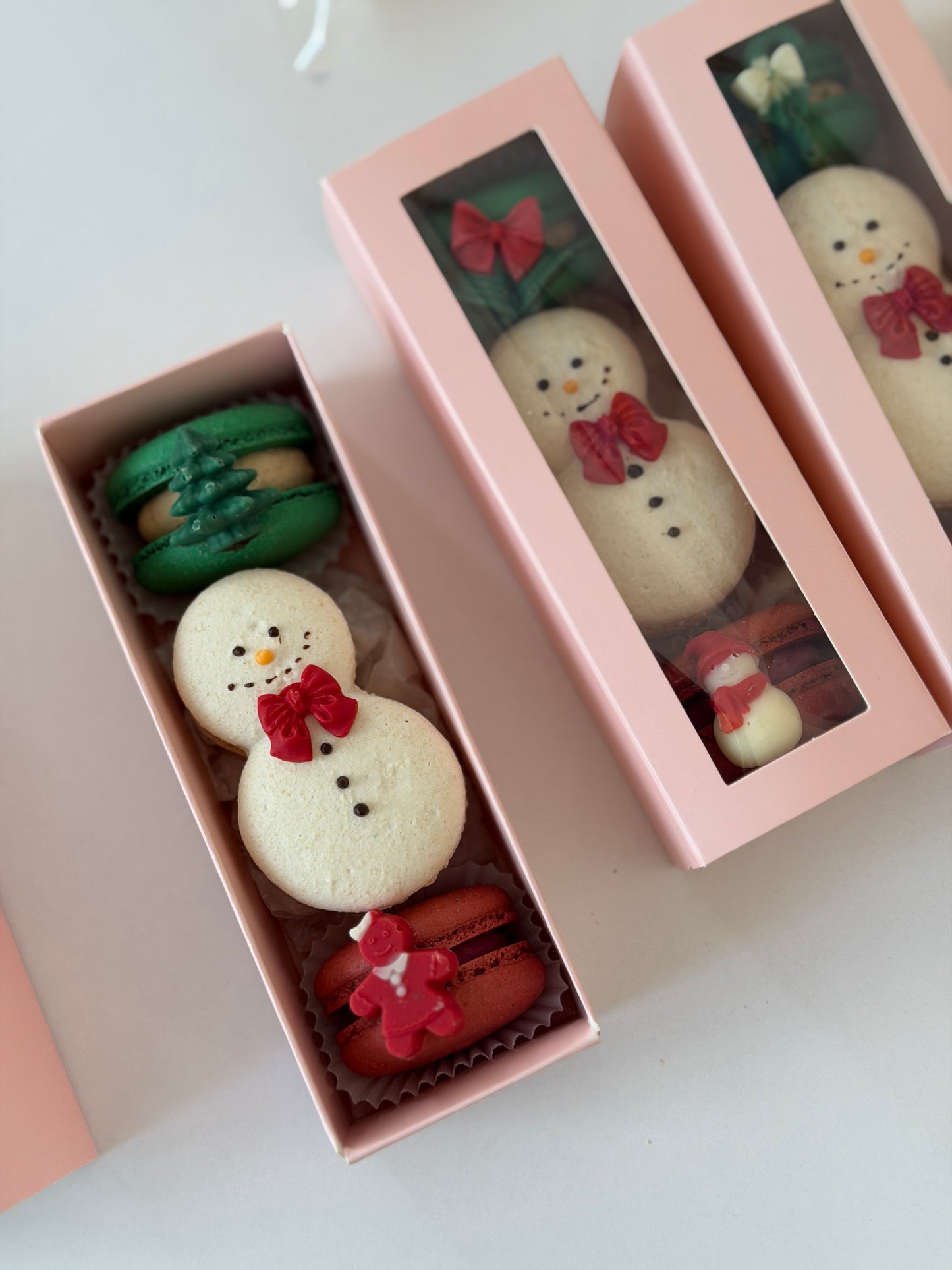 Christmas Macaron Gift Box