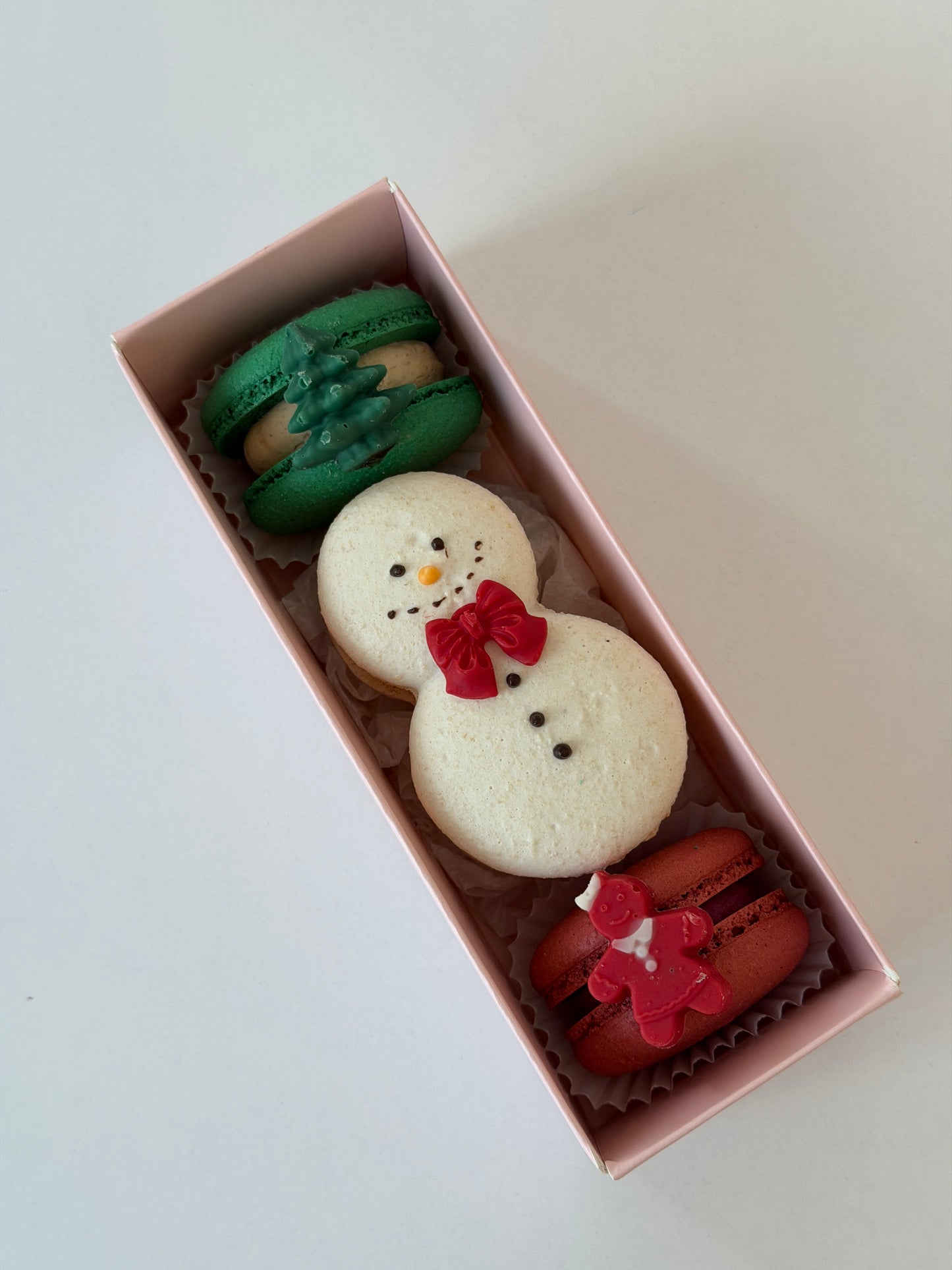 Christmas Macaron Gift Box